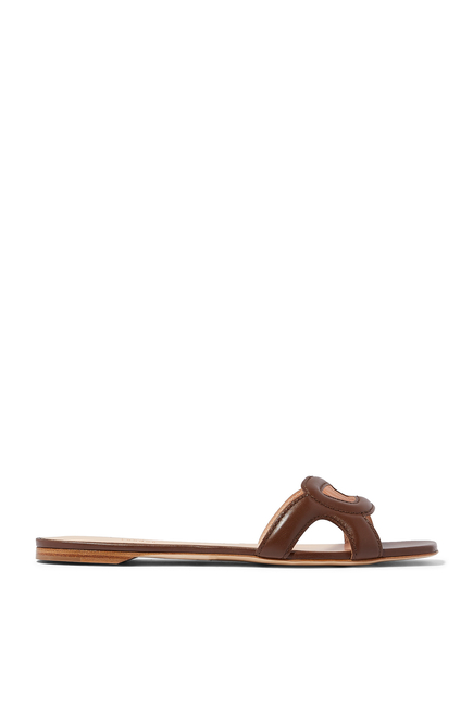 Picaroon Flat Leather Sandals